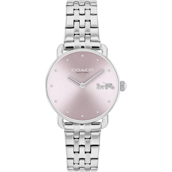 Women\'s Silver Plated 2H Quartz Watch Stainless Steel Bracelet Water Resistant main image 6
